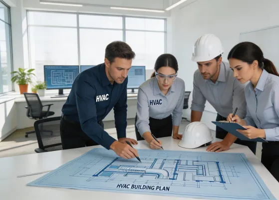 Johnson Controls engineering team