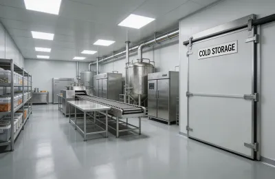 Food processing HVAC controls