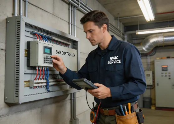 HVAC controls service and commissioning